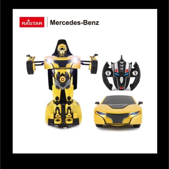 Rastar RC 1:14 RS X MAN Transformers REMOTE CONTROL ROBOT / CAR USB Radio Toy - Picture 6 of 8